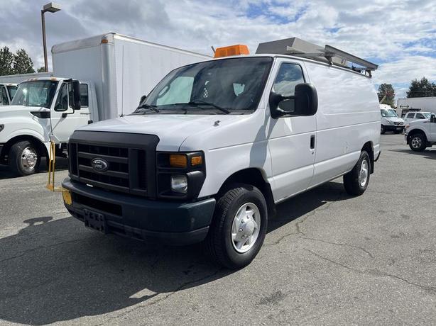2009 Ford Econoline E-350 Super Duty Cargo Van Ladder Rack Rear Shelving image 1