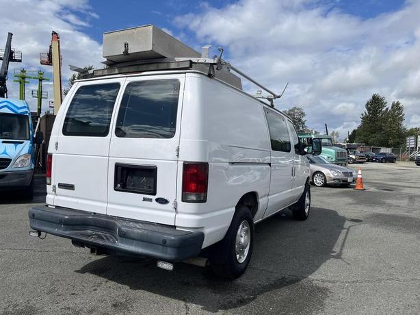 2009 Ford Econoline E-350 Super Duty Cargo Van Ladder Rack Rear Shelving image 5