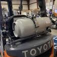 2021 Toyota 8FGU18 3 stage Propane Forklift thumbnail image 5