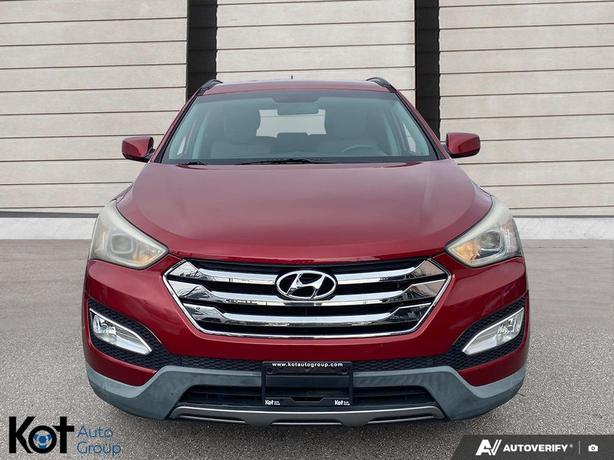 2013 Hyundai Santa Fe Premium TOW HITCH! HEATED SEATS! BLUETOOTH! image 2