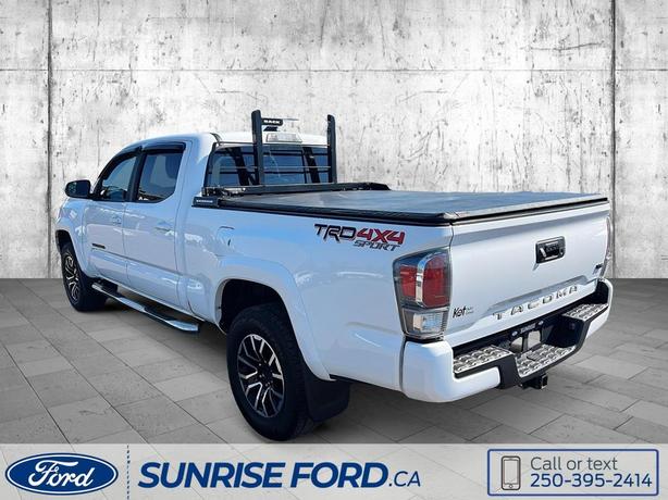 2020 Toyota Tacoma Trd Sport, EQUIPPED W/ TONNEAU COVER AND BACK RACK image 7