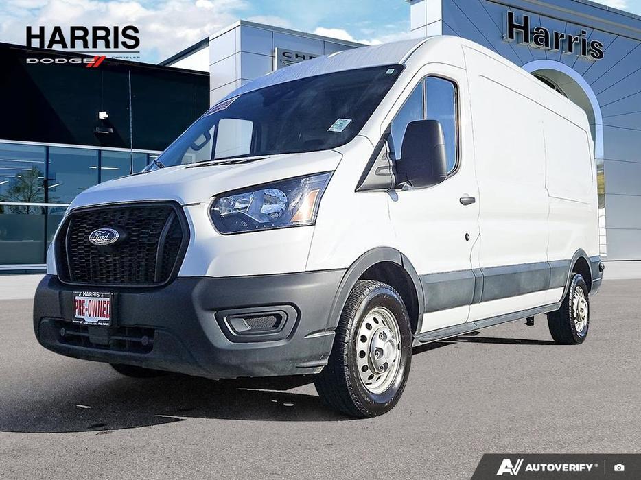 2024 Ford Transit Cargo Van | 250 148 Med Rf 9070 GVWR AWD |  Back-Up Camera | K display photo