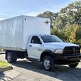 2016 RAM 5500 4X4 Dually 12-Foot Cube Van – Cummins Diesel with Rear Shelving thumbnail image 1