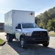 2016 RAM 5500 4X4 Dually 12-Foot Cube Van – Cummins Diesel with Rear Shelving thumbnail image 2
