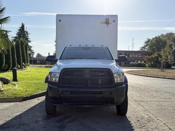 2016 RAM 5500 4X4 Dually 12-Foot Cube Van – Cummins Diesel with Rear Shelving image 3
