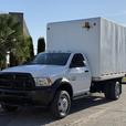 2016 RAM 5500 4X4 Dually 12-Foot Cube Van – Cummins Diesel with Rear Shelving thumbnail image 4