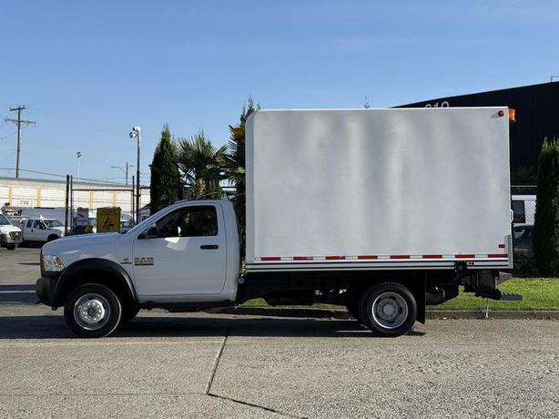2016 RAM 5500 4X4 Dually 12-Foot Cube Van – Cummins Diesel with Rear Shelving image 6