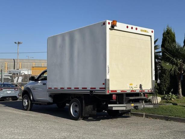 2016 RAM 5500 4X4 Dually 12-Foot Cube Van – Cummins Diesel with Rear Shelving image 7