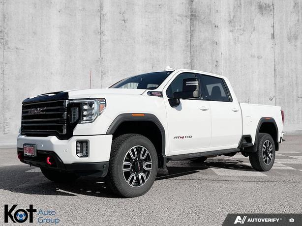 2021 GMC Sierra 3500 AT4 | 6.6L V8 DURAMAX TURBO DIESEL | Heated & Ventilated Se image 1
