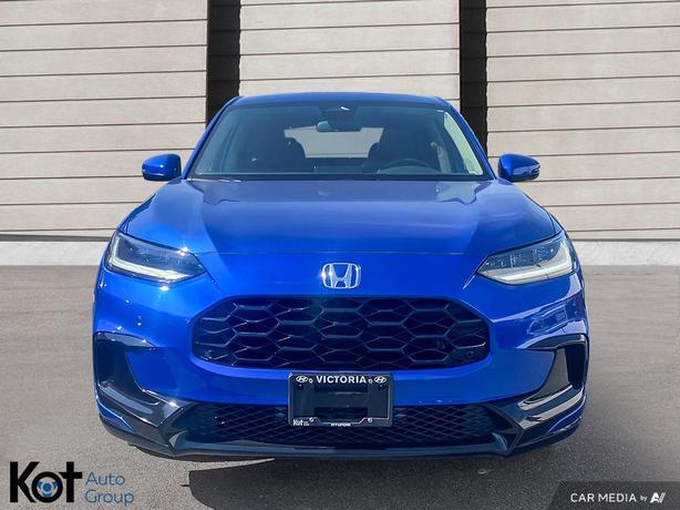 2024 Honda HR-V Ex-L Navi SUNROOF! LEATHER INTERIOR! APPLE CARPLAY! ADAPTIVE CRU image 2