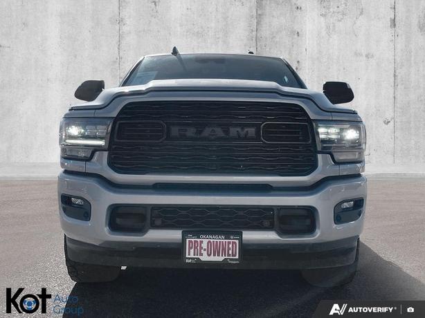 2022 RAM 3500 Limited | 6.7L Cummins Turbo Diesel | Power Sunroof | Night Editio image 2
