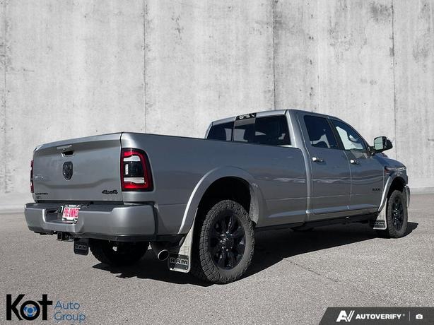 2022 RAM 3500 Limited | 6.7L Cummins Turbo Diesel | Power Sunroof | Night Editio image 5