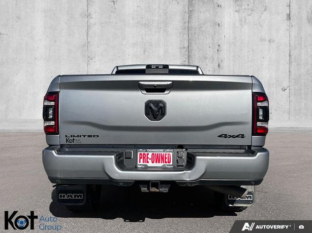 2022 RAM 3500 Limited | 6.7L Cummins Turbo Diesel | Power Sunroof | Night Editio image 6