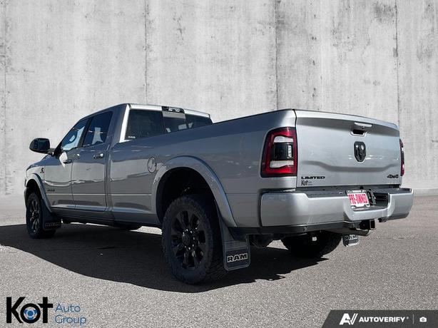 2022 RAM 3500 Limited | 6.7L Cummins Turbo Diesel | Power Sunroof | Night Editio image 7