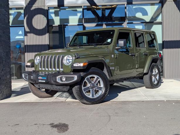 2023 Jeep Wrangler Sahara - No Accidents, Auto, NAV image 1