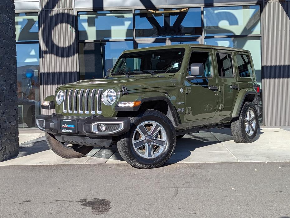 2023 Jeep Wrangler Sahara - No Accidents, Auto, NAV display photo