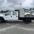 2007 Ford F-450 SD Crew Cab 10 Foot Flat Deck 4WD Diesel thumbnail image 2