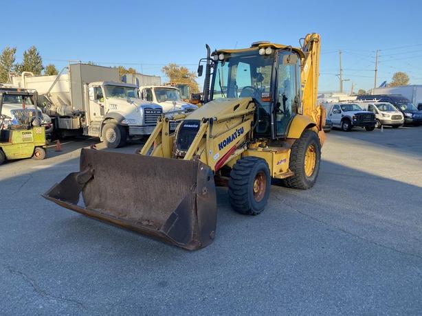 2007 Komatsu WB156PS-5 BACKHOE/LOADER 4x4 Diesel image 1