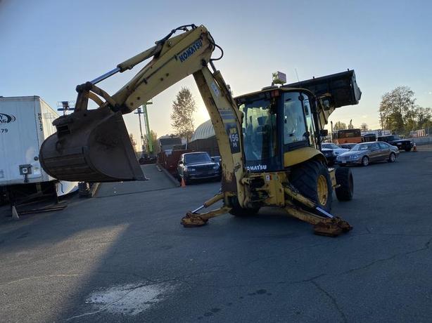 2007 Komatsu WB156PS-5 BACKHOE/LOADER 4x4 Diesel image 3