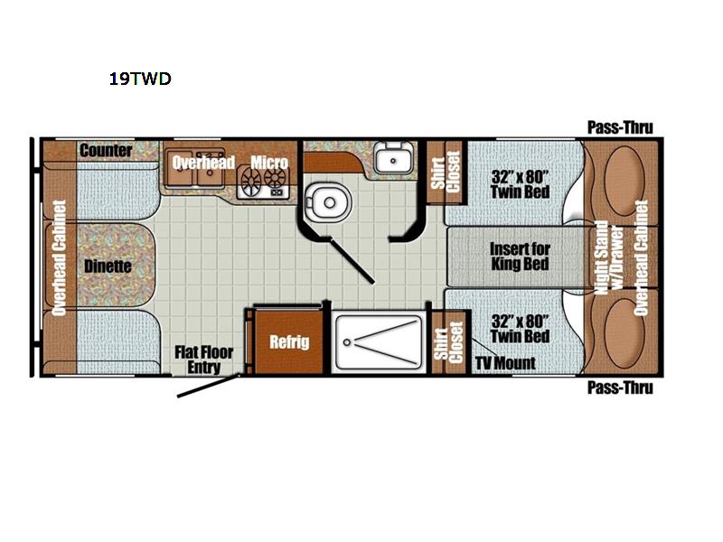 Used 2022 Gulf Stream RV Vista Cruiser 19TWD display photo