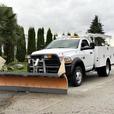 2012 Dodge Ram 4500 4X4 Diesel Service Truck with Plow and Lift Gate thumbnail image 4