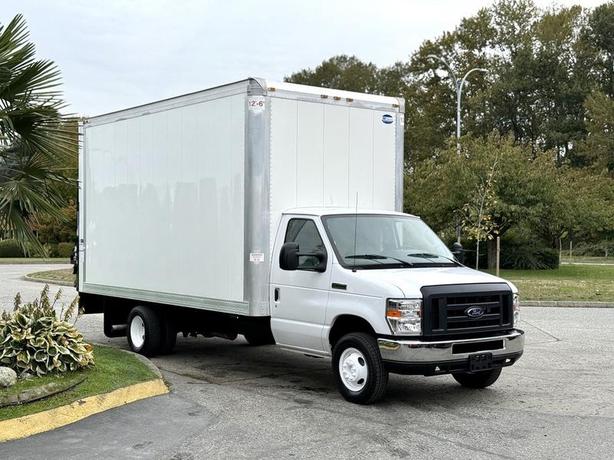 2019 Ford Econoline E450 16 Foot High Cube Van with Waltco Power Lift Gate image 1