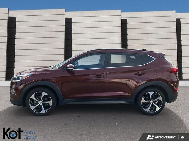 2016 Hyundai Tucson Limited LEATHER INTERIOR! HEATED SEATS & STEERING WHEEL! BLU image 3