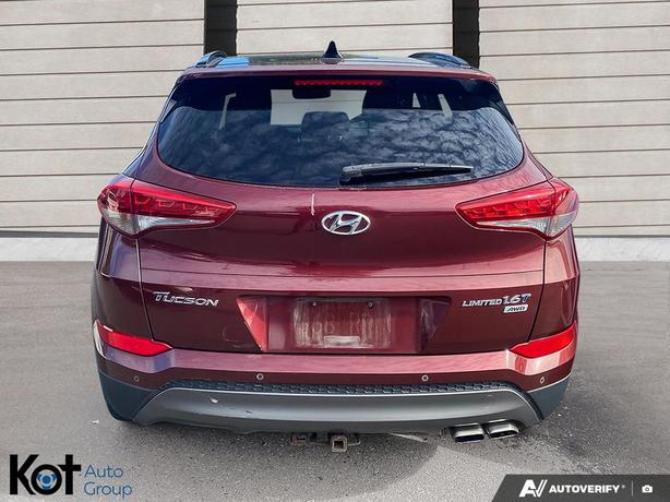 2016 Hyundai Tucson Limited LEATHER INTERIOR! HEATED SEATS & STEERING WHEEL! BLU image 5