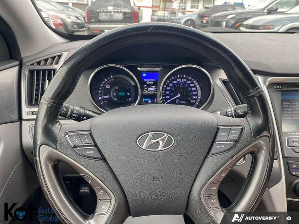 2013 Hyundai Sonata Hybrid Limited Tech. Pkg NAVIGATION! LEATHER INTERIOR! PUSH- image 7