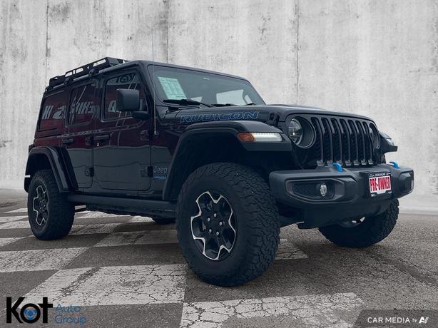 2021 Jeep Wrangler 4xe Rubicon | Trailer Tow & HD Electrical package | Alpine Pr image 3