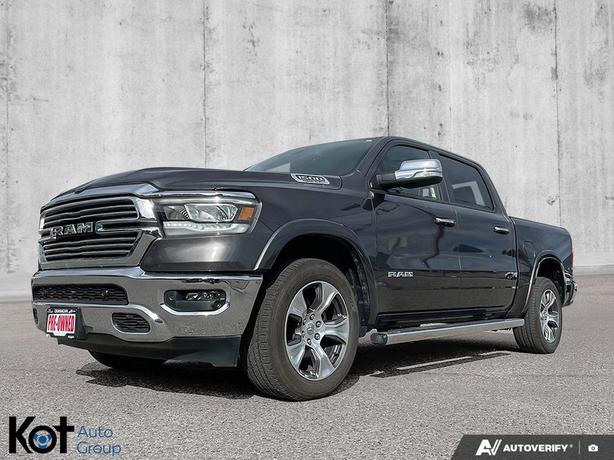 2022 RAM 1500 Laramie | Leather Trim | Bluetooth | Class IV Hitch Receiver | Tra image 1