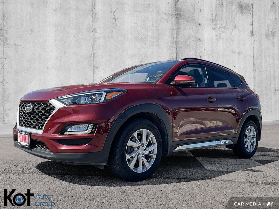 2020 Hyundai Tucson Preferred | Sun and Leather Package | Apple CarPlay & Androi display photo