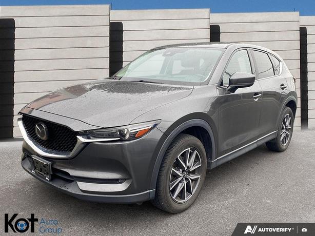 2017 Mazda CX-5 GT SUNROOF! NAVIGATION! LEATHER SEATS! BLUETOOTH! HEATED STEERIN image 1
