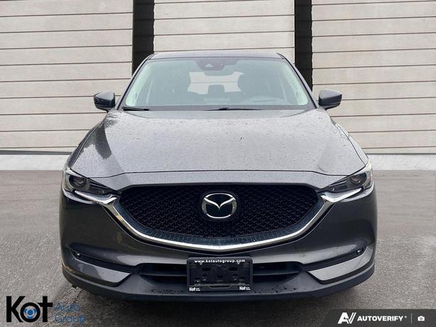 2017 Mazda CX-5 GT SUNROOF! NAVIGATION! LEATHER SEATS! BLUETOOTH! HEATED STEERIN image 2