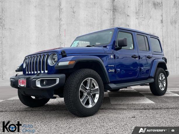 2020 Jeep Wrangler Sahara | SKY TOUCH CONVERTIBLE | 2 SETS OF TIRES | FULL LOAD image 1