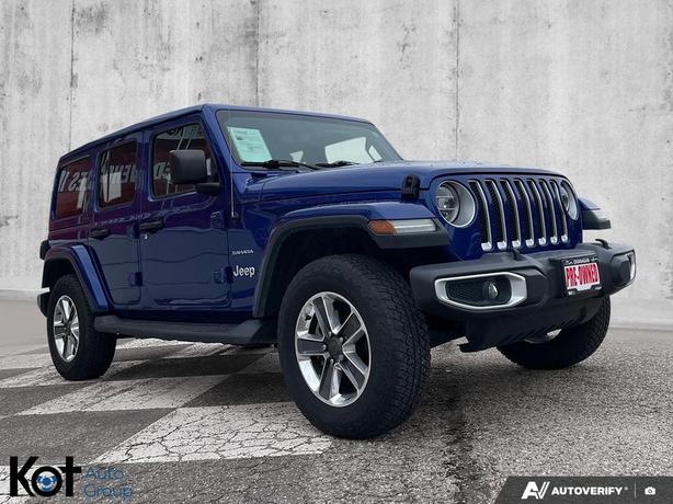 2020 Jeep Wrangler Sahara | SKY TOUCH CONVERTIBLE | 2 SETS OF TIRES | FULL LOAD image 3