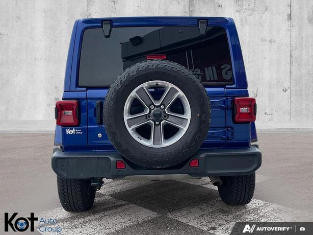 2020 Jeep Wrangler Sahara | SKY TOUCH CONVERTIBLE | 2 SETS OF TIRES | FULL LOAD image 6