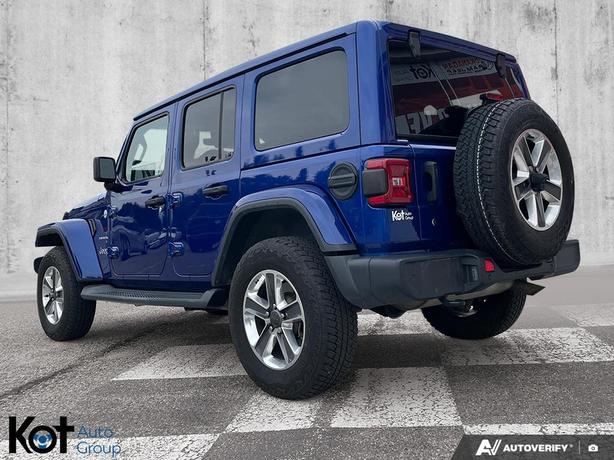 2020 Jeep Wrangler Sahara | SKY TOUCH CONVERTIBLE | 2 SETS OF TIRES | FULL LOAD image 7
