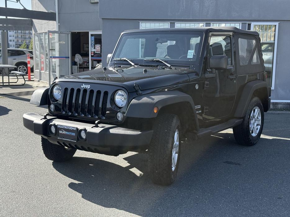 2015 Jeep Wrangler Sport 4WD-Low Kilometers, No Accidents & BC Local display photo