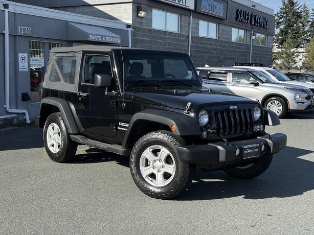 2015 Jeep Wrangler Sport 4WD-Low Kilometers, No Accidents & BC Local image 4
