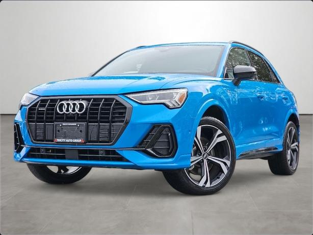 2021 Audi Q3 Technik- Black Optics, S Line, No Accidents image 1