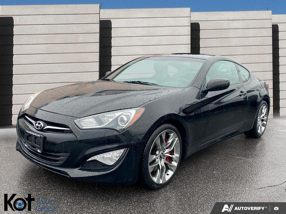 2015 Hyundai Genesis Coupe R-Spec MANUAL TRANSMISSION! 348 HORSEPOWER! BLUETOOTH display photo