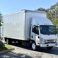 2019 Isuzu NRR Diesel 24-Foot Cube Van with Rear Side Doors thumbnail image 1
