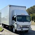 2019 Isuzu NRR Diesel 24-Foot Cube Van with Rear Side Doors thumbnail image 2