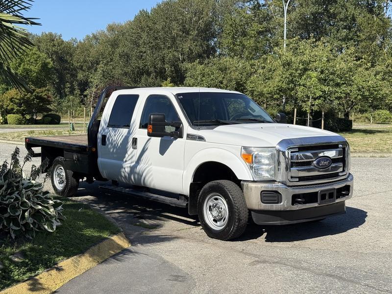2012 Ford F-350 SD Crew Cab 9 Foot Flat Deck 4WD display photo