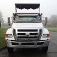 2008 Ford F-750 18 Foot Flat Deck Regular Cab 2WD Diesel Dually with Air Brakes  thumbnail image 3