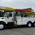 2006 International 7500 55 Foot Bucket truck With Air Brakes Diesel thumbnail image 8