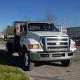 2008 Ford F-750 Flack Deck 2WD Diesel Hydraulic Brakes thumbnail image 2