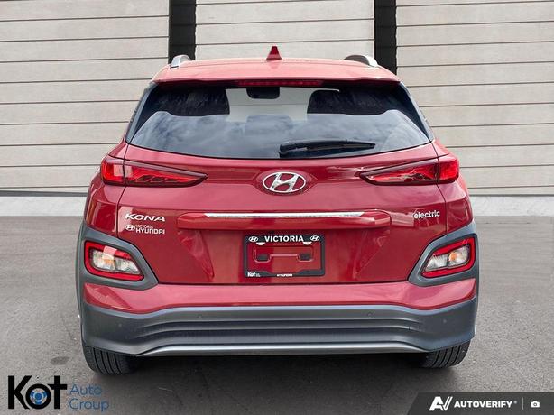 2021 Hyundai Kona Electric Ultimate SUNROOF! LEATHER SEATS! NAVIGATION! HEATED & image 5