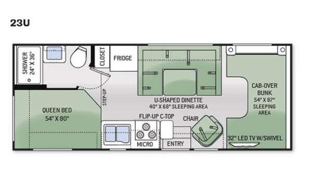 Used 2015 Thor Motor Coach Chateau 23U image 5